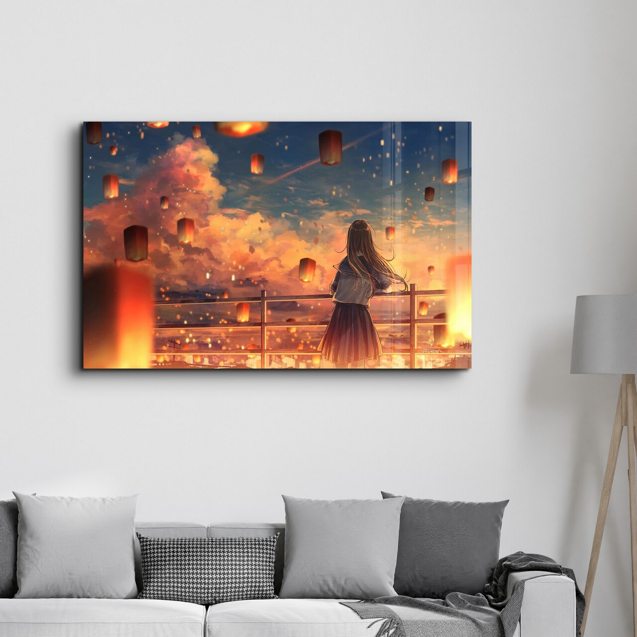 Tablou decorativ, VFT-2090, Dimensiuni: 70 x 110 cm, Multicolor - view 3