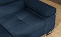 Coltar extensibil stanga 4 locuri, ELTAP, Anton, 272x203x85 cm, lemn/poliester, bleumarin
