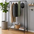 Suport de haine, Hanah Home, Oria, 89x137x30 cm, Negru