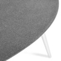 Masuta cafea pentru exterior, Mayor, 117 x 59 x 43 cm, gri