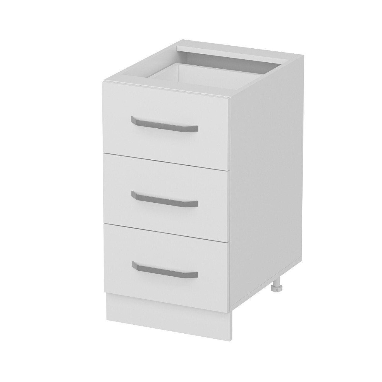 Dulap pentru bucatarie, Hanah Home, Minar, 45x87x58 cm, Alb — imaginea 6
