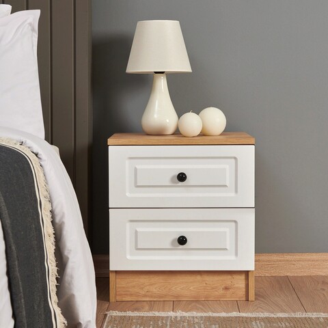 Noptiera, Tuvalle, Tuvalle 033, 45x51x40cm, PAL, Stejar safir / Nuc 033 imagine 2022