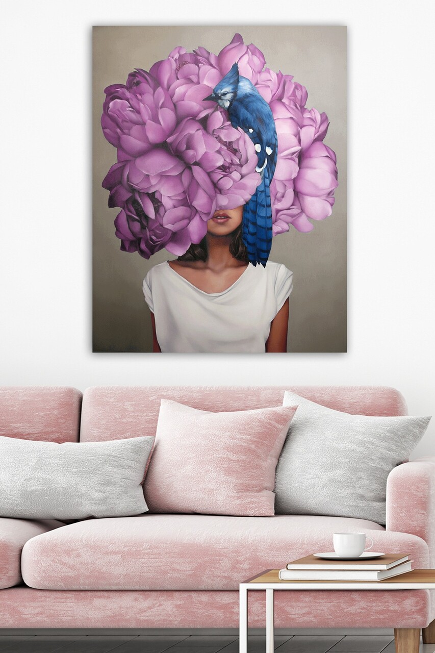 Tablou decorativ 7436502942921-70100 Cadru: 100% LEMN (grosime: 3 cm) Multicolor