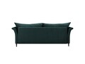Canapea extensibila, Pivoine, Mazzini Sofas, 3 locuri, cu lada de depozitare, 245x95x98 cm, catifea, albastru petrol