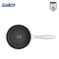 Cratita cu capac Titanium3, Cooking by Heinner, 16x8.5 cm, 1.6 L, inox/sticla, argintiu