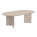 Masuta de cafea, Nordure, Sable, 119x40x60 cm, PAL, Bej