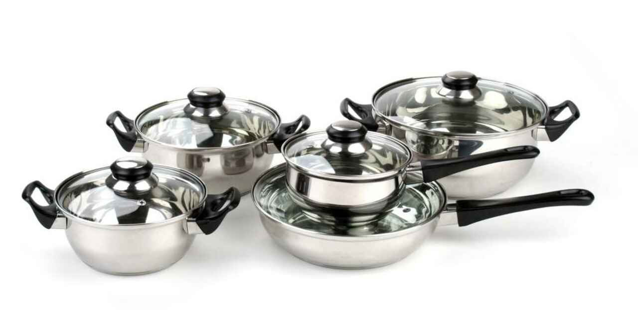 Set De Gatit 10 Piese, Apetit, Inox/sticla