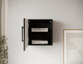 Dulap suspendat ELTAP, Raftt, 40x24x40 cm, PAL/MDF, negru