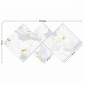 Set 4 tablouri decorative, 4MDF4484, MDF, Imprimat UV, Multicolor