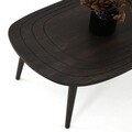 Masuta de cafea, Neostill, Sweet, 115x38x50 cm, Cadru: 100% LEMN DE PIN DE ÎNALTĂ CALITATE, Antracit