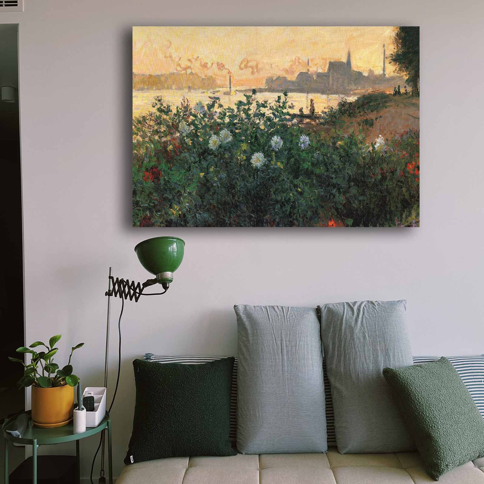 Tablou decorativ, 70100MONET022, Lemn, Multicolor
