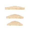 Raft de perete, Zena Home, Edis, 39.4x5x14.5 cm, PAL, Stejar