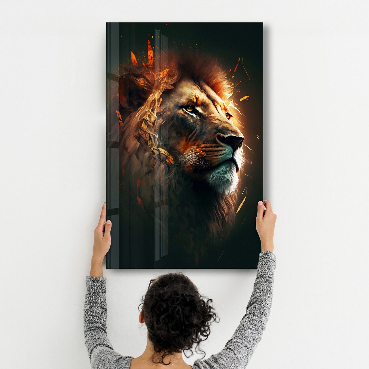 Tablou decorativ, SPR-1291, Dimensiuni: 46 x 72 cm, Multicolor - view 2