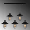Lustra, Alby, 527ABY1660, Metal, Negru