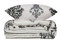 Lenjerie de pat dubla King (FR), 3 piese, Bianca, Victoria, 65% bumbac/35% poliester