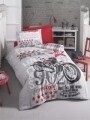 Lenjerie de pat pentru o persoana Freestyle, Cotton Box, 3 piese, 160 x 240 cm, 100% bumbac ranforce, multicolora