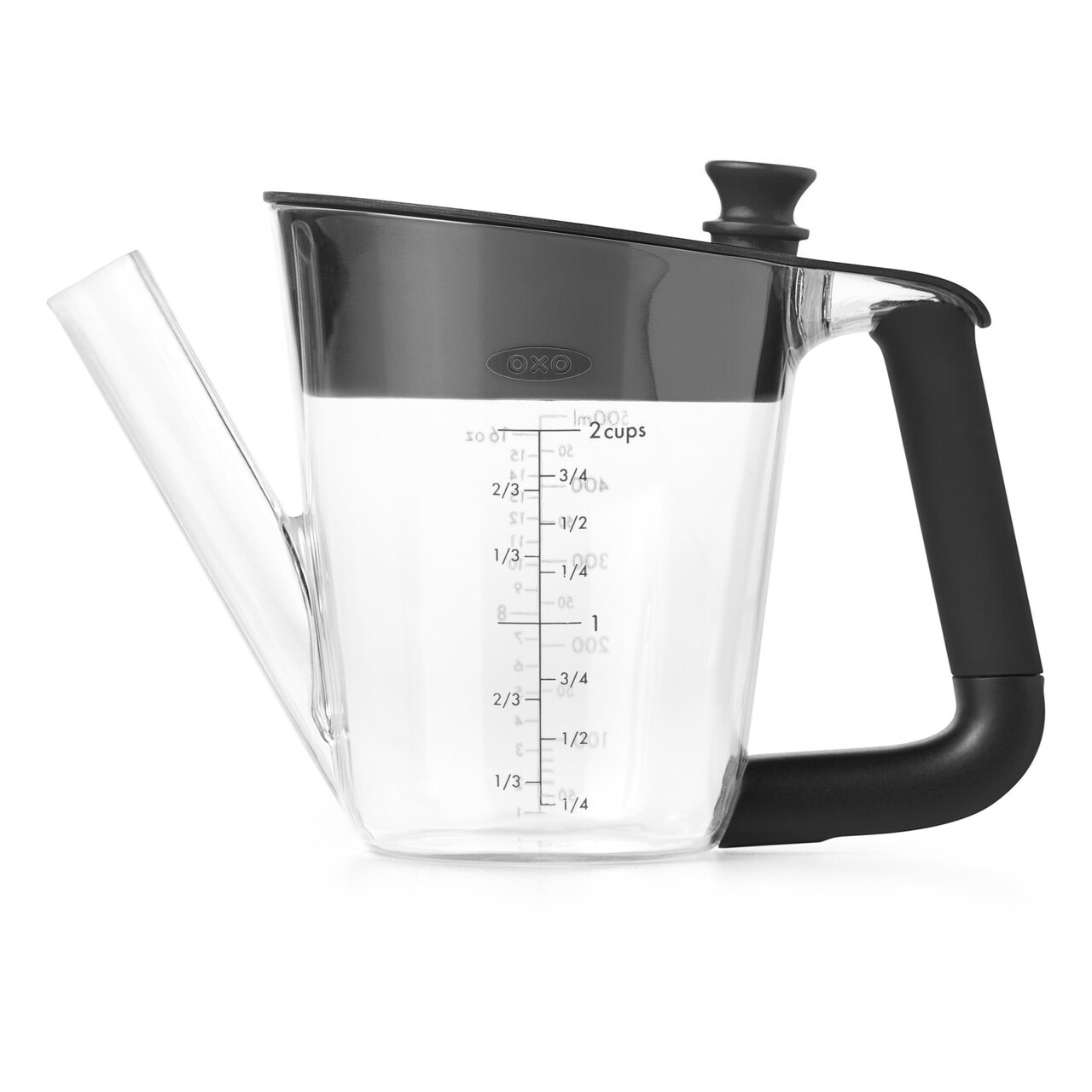 Cana separator grasime, plastic, 500ml, "Good Grips" - OXO - imagine 5
