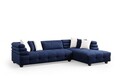 Coltar, Atelier del Sofa, 560ARE1241, Lemn de fag / PAL, Albastru