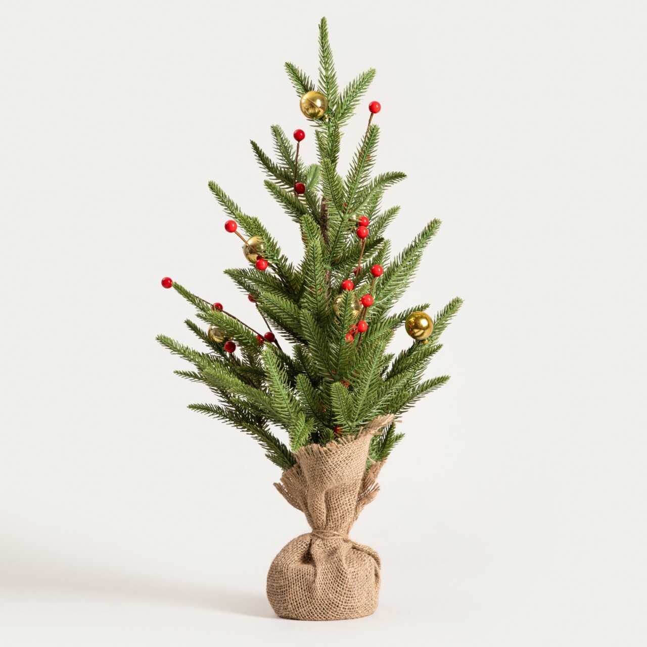 Brad artificial Stina, Homla, 60 cm, plastic, multicolor