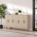 Consola, Odessa, Tiger, 120x73.6x29.6 cm, Travertin