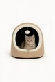 Pat pentru pisici, Paws & Whiskers, Alaska STD, Poliester, Latte