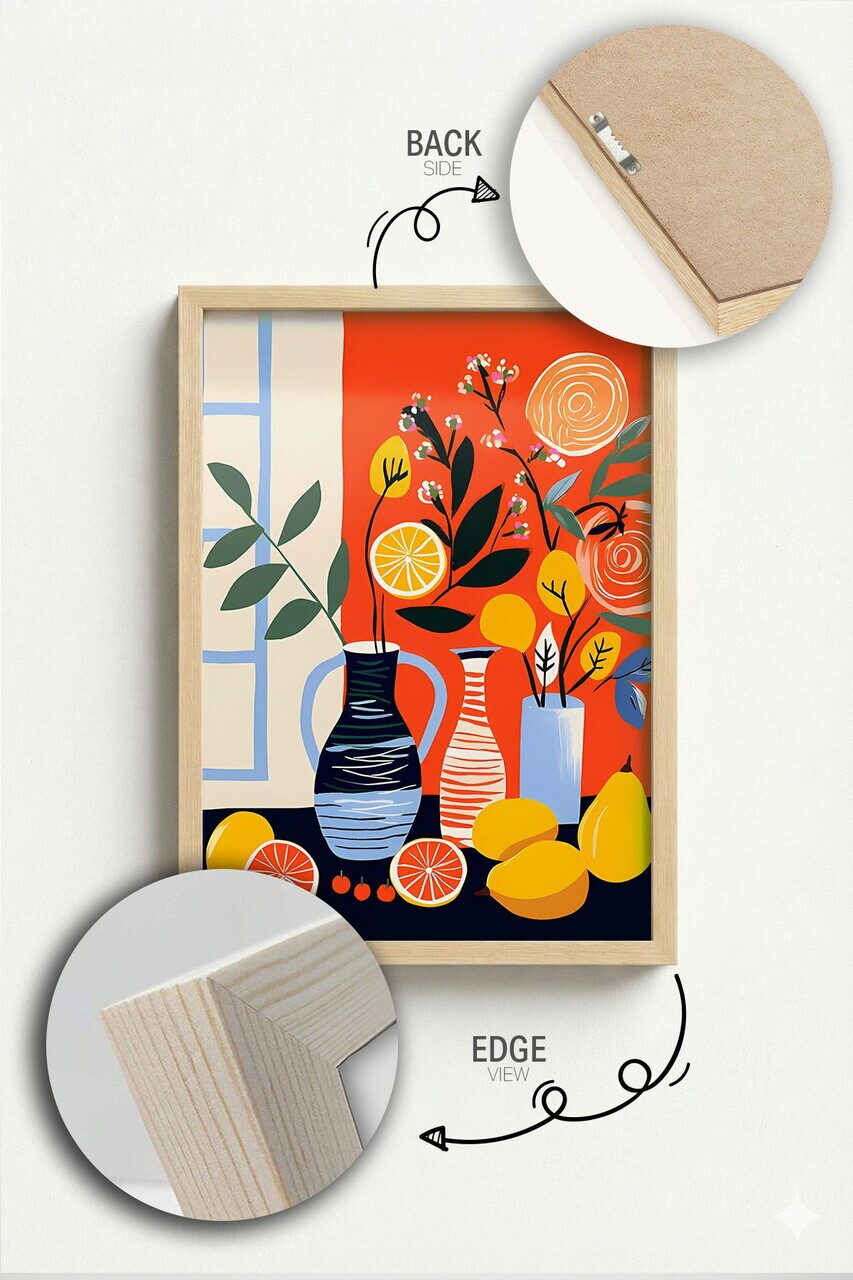 Tablou decorativ, Artnewclahsp64-5070, Lemn masiv, MDF, Multicolor - view 4