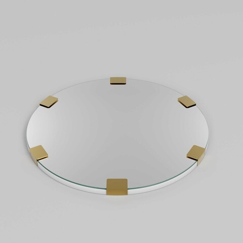 Oglinda decorativa, Neostill, Chakra Mirror, 100% CARTON DURO, Auriu