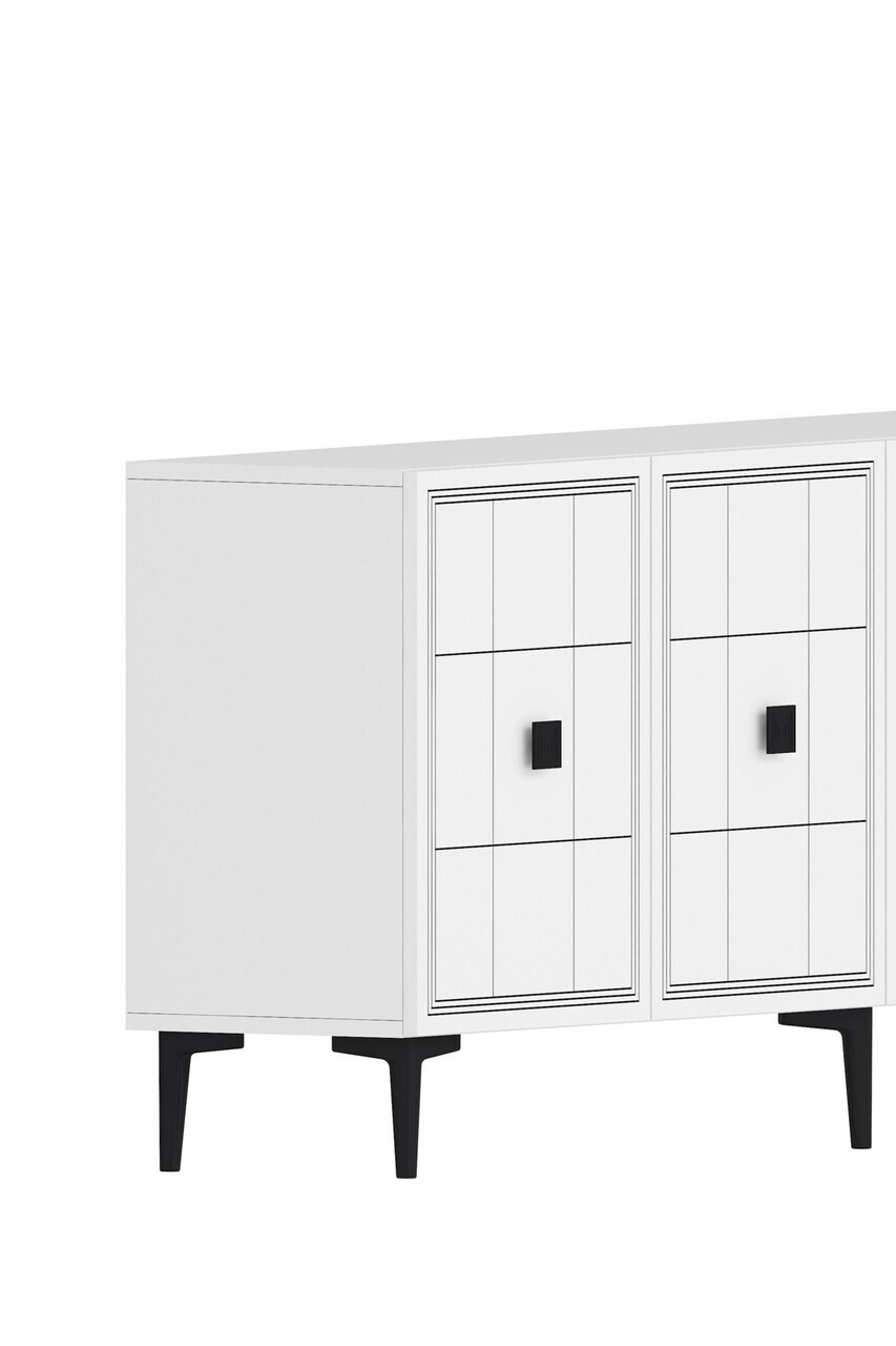 Consola, Hanah Home, Yuka 180, 180x75x32 cm, Alb — imaginea 7