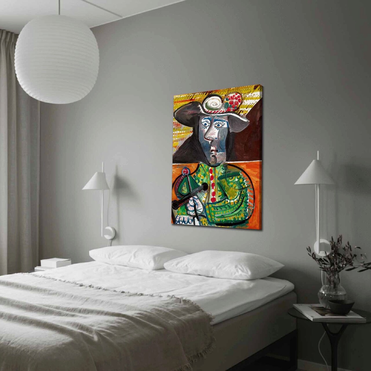 Tablou decorativ, 70100FAMOUSART-072, Canvas, 70 x 100 cm, Multicolor - 1 | YEO