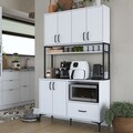 Dulap multifunctional, Rani, JE171, Alb