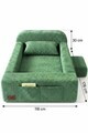 Dormitor lângă pat, Atelier del Sofa, 326NYR1141, Verde menta
