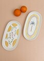 Set platouri servire, Hermia, 280TMA3652, Ceramica, Multicolor