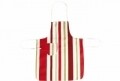Sort de bucatarie, 100% bumbac, Red Stripes