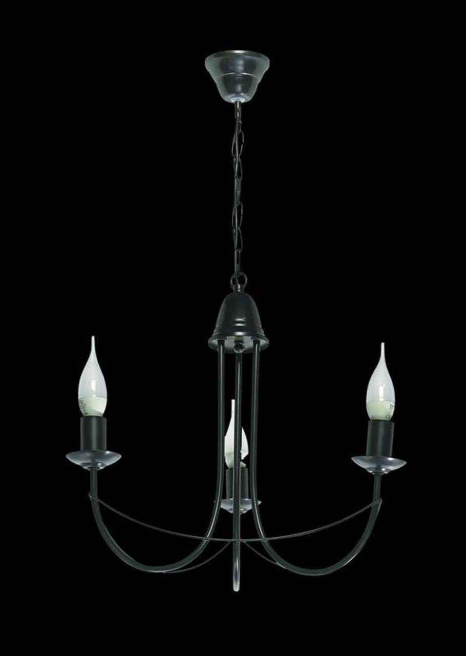 Candelabru Lampex, Nicosia 3 Black, E14, 3x40W