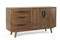 Bufet inferior Sherman, Bizzotto, 152 x 40 x 85 cm, lemn de mango