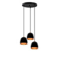 Lustra, Fulgor, 942FLG1481, Metal, Negru