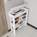 Pantofar, Qualex, Royal, 80x90x30 cm, PAL, Alb