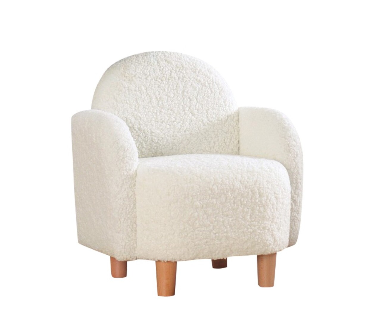 Fotoliu pentru copii, Atelier del Sofa, 209FLF1116, Alb - imagine 6