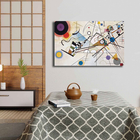 Tablou decorativ, 4570kandinsky006, canvas , lemn, multicolor