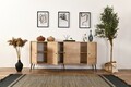 Consola, Wolina, Calvin, 80x180x41 cm, Corp: PAL 100% MELAMINAT, Stejar