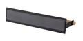 Suport magnetic pentru servetele de bucatarie, Wenko, Magna, 30 x 8 x 6 cm, metal/bambus, negru