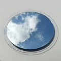 Oglinda decorativa, Neostill, Aqua A345, 65x65 cm, Transparent