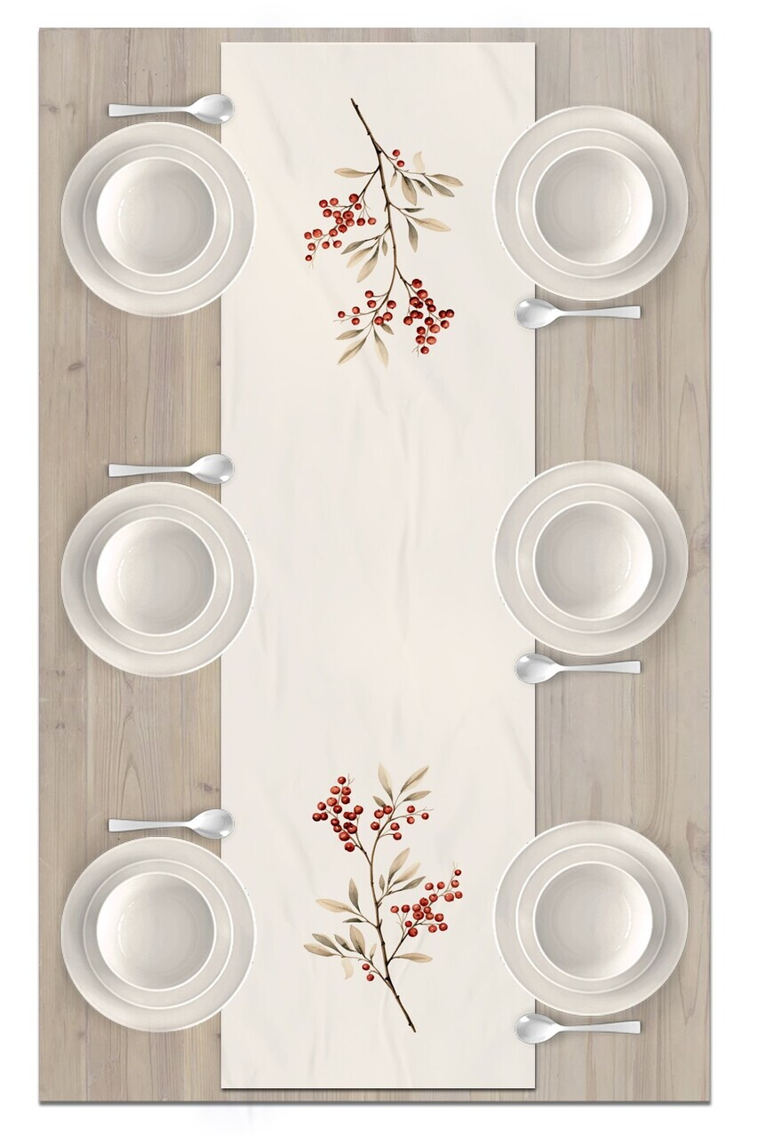 Traversa de masa, Artrunchrst-485, 40x135 cm, Poliester, Multicolor — imaginea 2