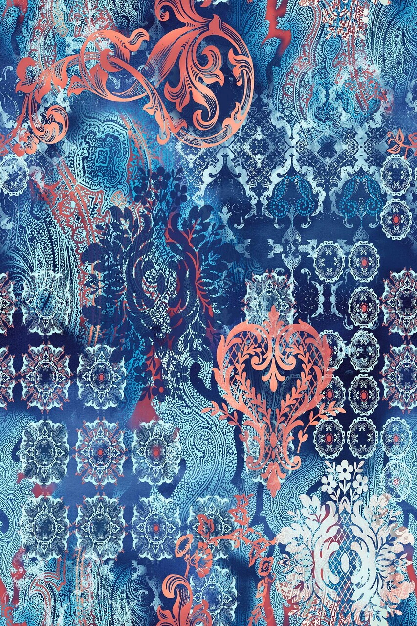 Covor, Exfab263, 160x230 cm, Poliester, Multicolor — imaginea 2