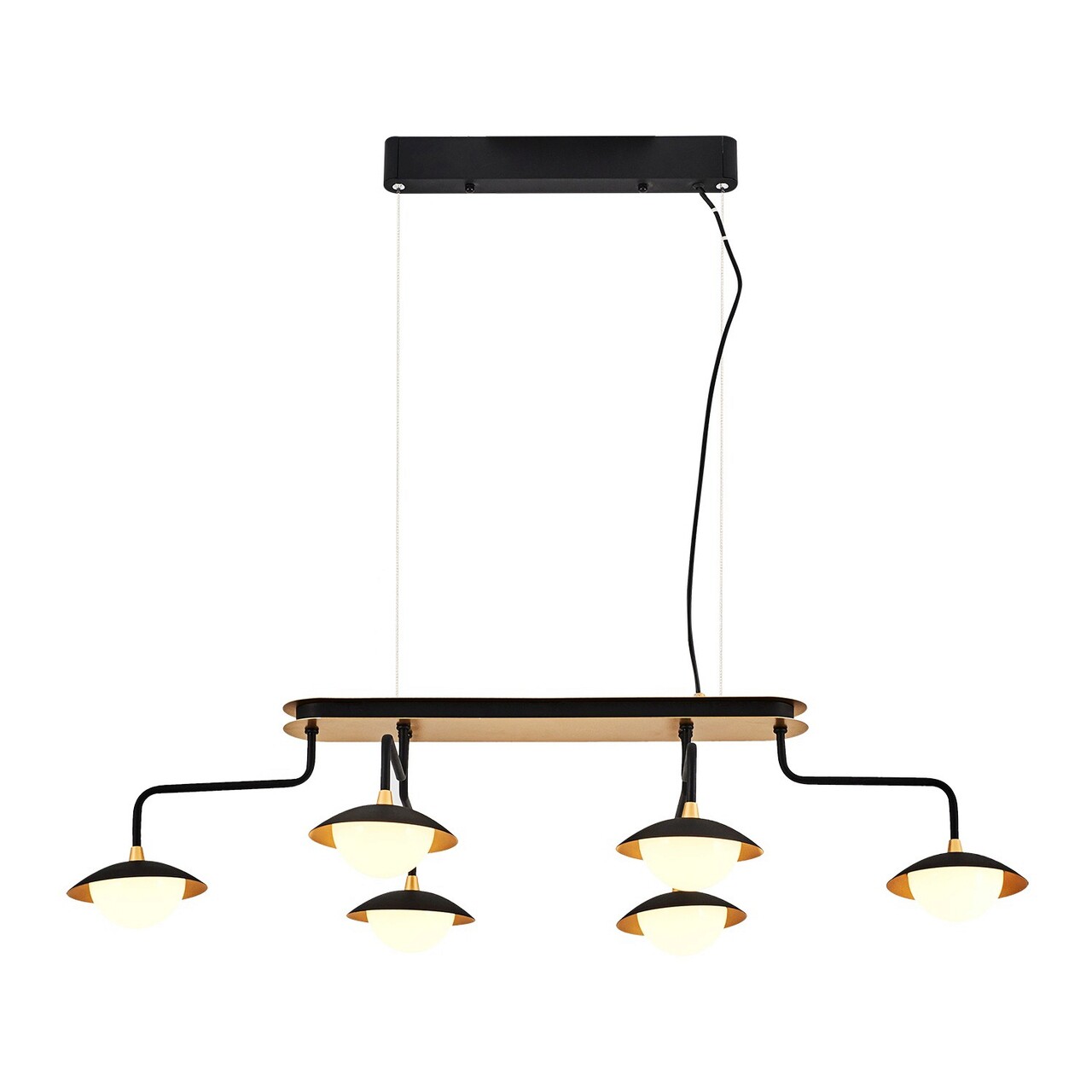 Lustra, Opviq, 414LRC1806, Negru