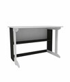 Birou, Hanah Home, Pillar, 100x74.3x55.5 cm, Alb / Antracit