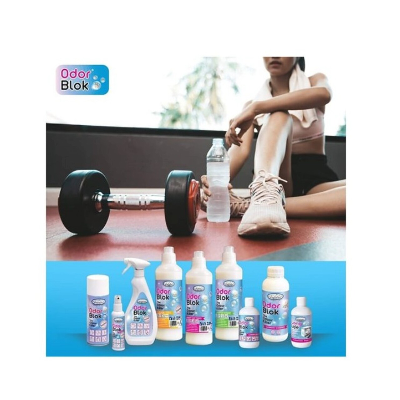 Neutralizator de miros, spray cu pulverizator, 750 ml, OdorBlock