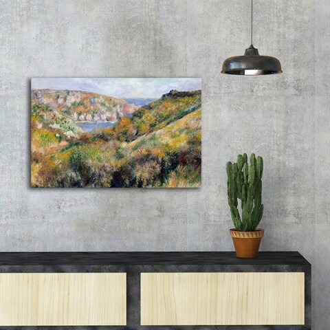 Tablou decorativ, famousart-068, canvas, dimensiune: 45 x 70 cm, multicolor