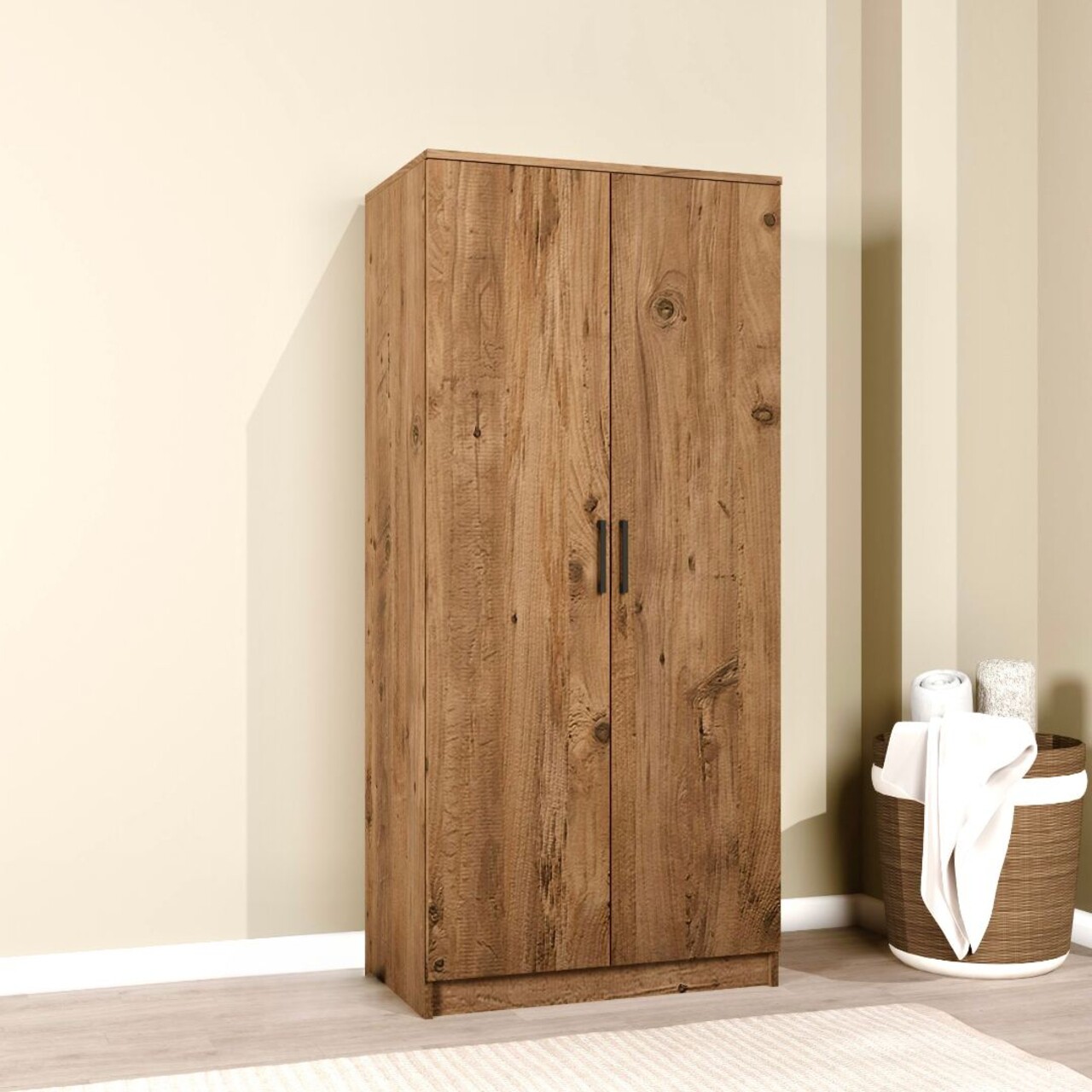 Dulap pentru haine, Miwood, Kardelen 1600-122, Maro - 1 | YEO
