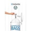 Set 30 saci de gunoi, Brabantia, PerfectFit, 50-60 L, plastic HDPE